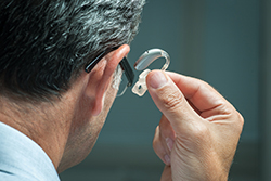 Placing a Hearing Aid