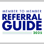 Advertise today in SBM’s 2025 Member-to-Member Referral Guide