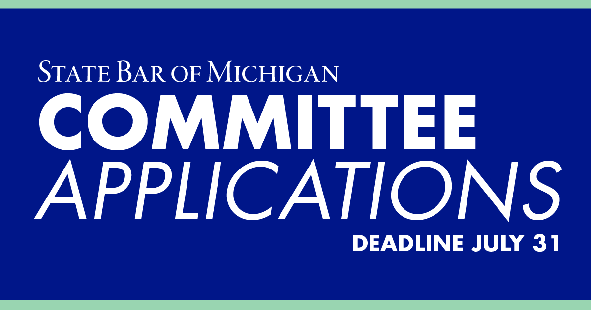 Committee Applications Due July 31st - banner