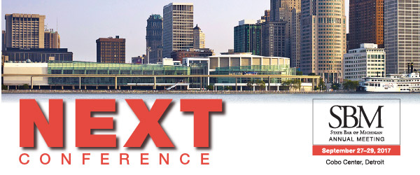 NEXT Conference, State Bar of Michigan