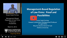 Susan Saab Fortney. Proactive regulation of lawyers.