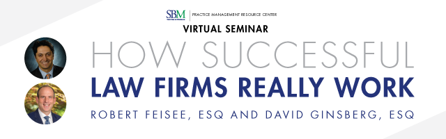 PMRC Virtual Seminar Banner - How Successful Law Firms Really Work
