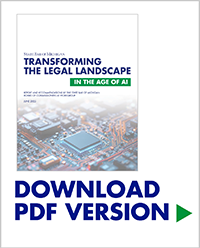 Download the PDF of the AI Report button