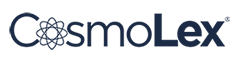 CosmoLex Logo CosmoLex logo promotion ad