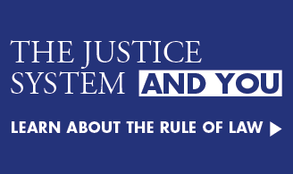 The Justice System and You button