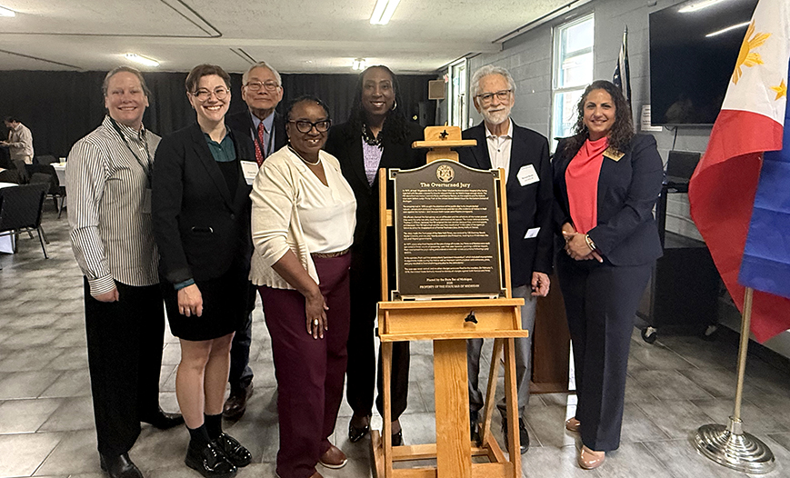 Dedication of the 45th Michigan Legal Milestone