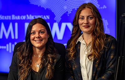 Molly Ranns and Savanna Polimeni