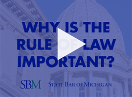 Video on Why the Rule of Law is Important